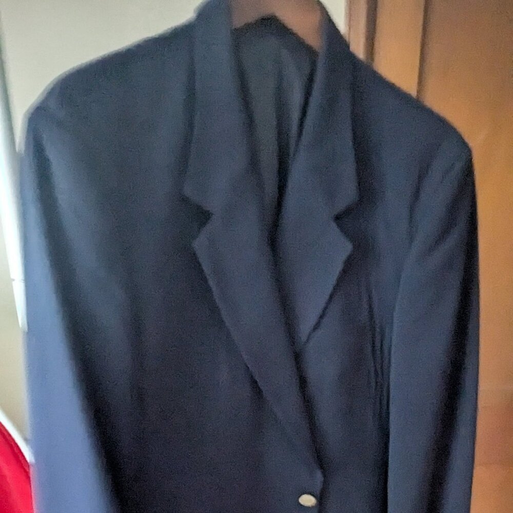 L.L. Bean navy blue blazer